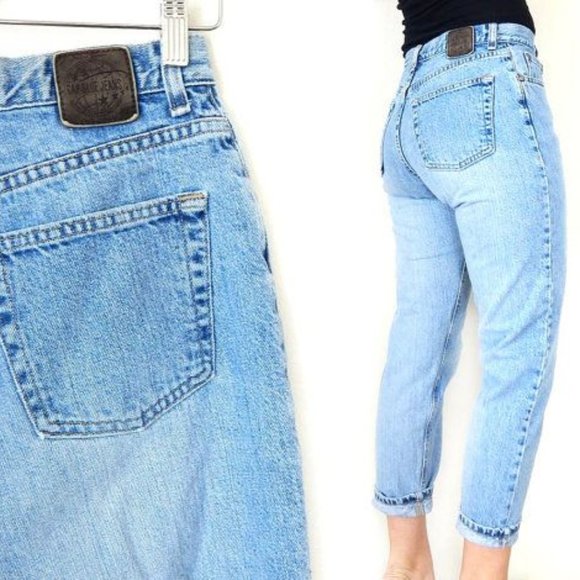 Vintage Denim - Vintage 90's GAP Super High Rise Button Mom Jeans